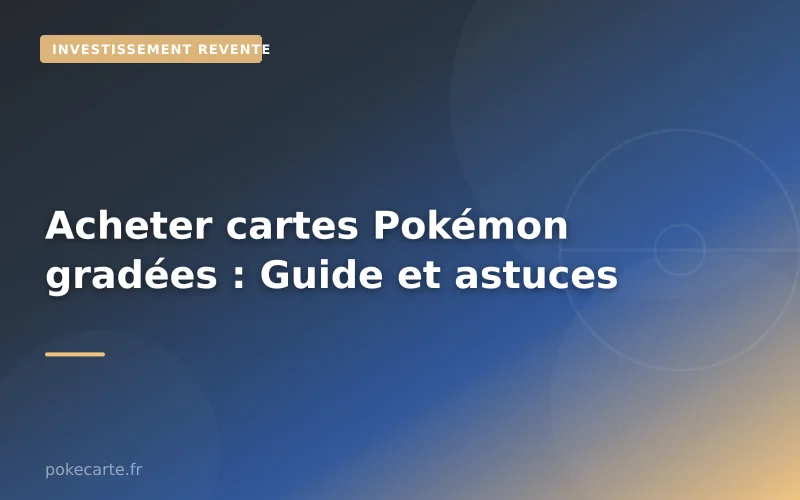 Acheter cartes Pokémon gradées : Guide et astuces