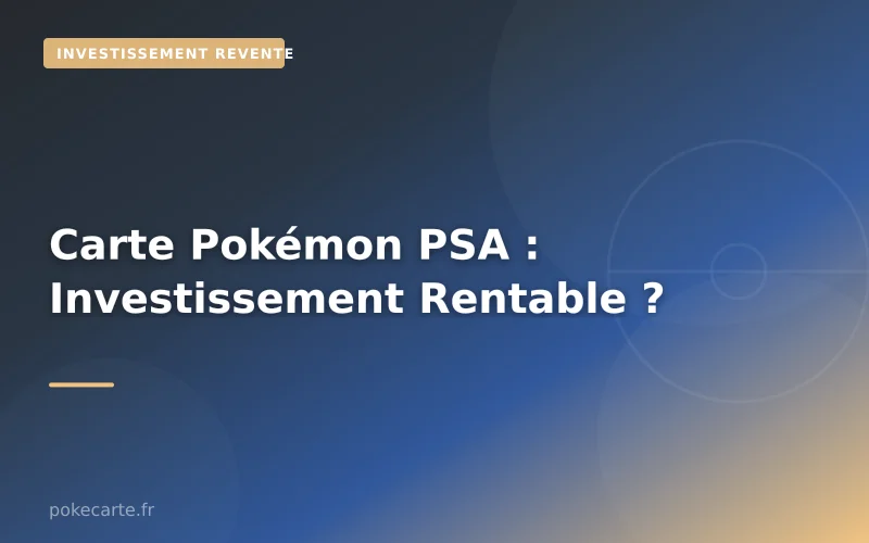 Carte Pokémon PSA : Investissement Rentable ?
