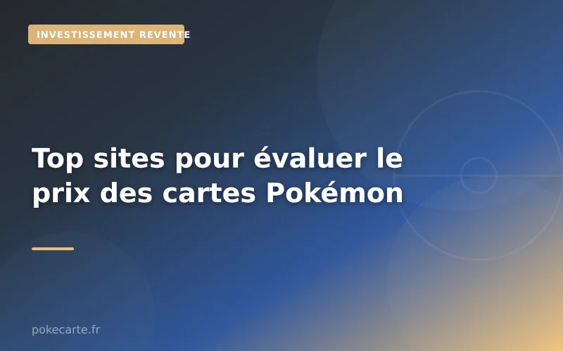 Top sites pour évaluer le prix des cartes Pokémon