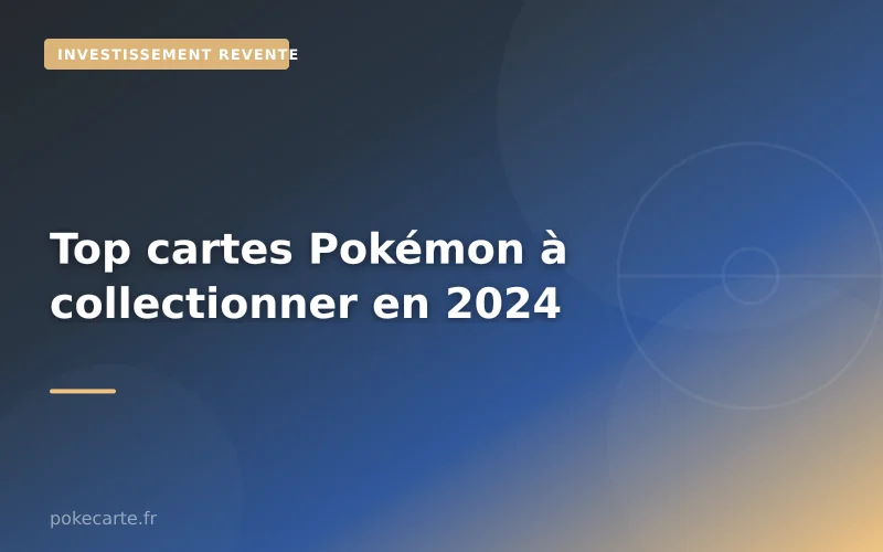 Top cartes Pokémon à collectionner en 2024