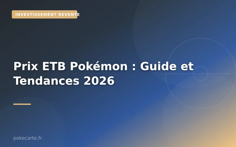 Prix ETB Pokémon : Guide et Tendances 2026